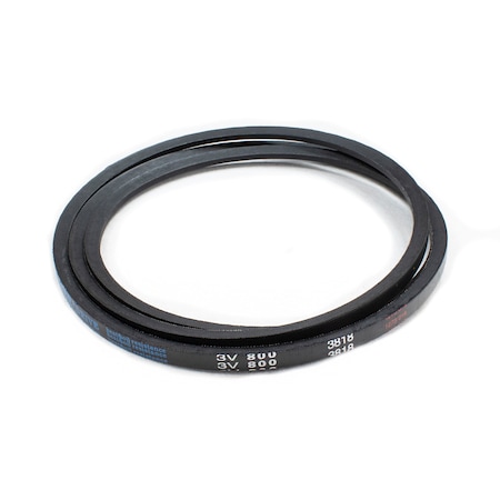 D&D 3V800 Wedge V-Belt, 80 in Outside Length, 3/8 in Top Width, 5/16 in Thickness, 1 Ribs 3V800